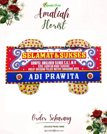 Papan Bunga Ucapan Selamat Rejasa